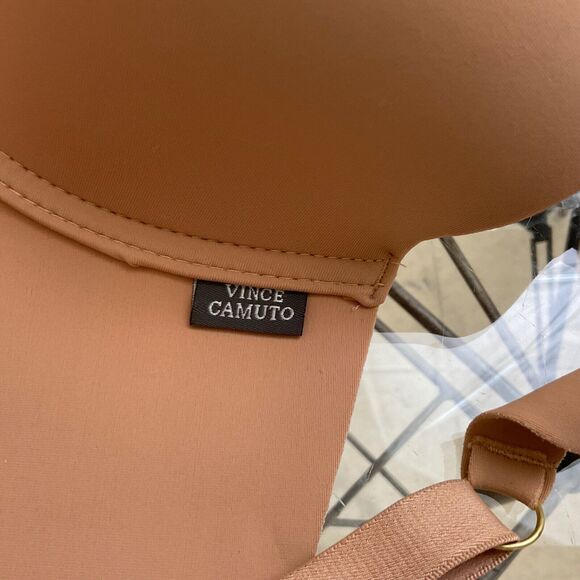 Vince Camuto~Bra Full Figured/Spacer/T Shirt 42C Beige - Picture 5 of 10